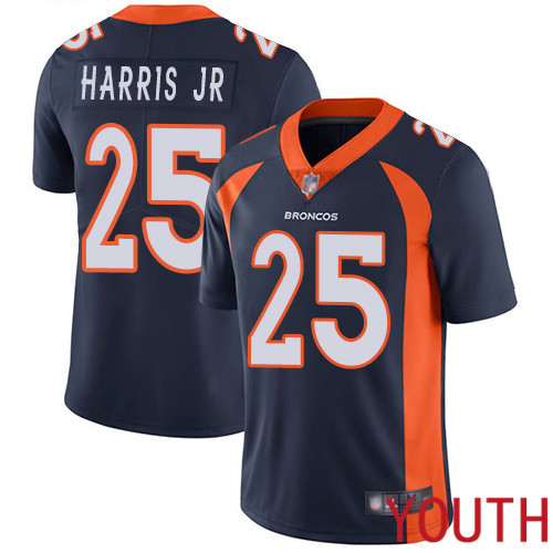 Youth Denver Broncos #25 Chris Harris Jr Navy Blue Alternate Vapor Untouchable Limited Player Football NFL Jersey->youth nfl jersey->Youth Jersey